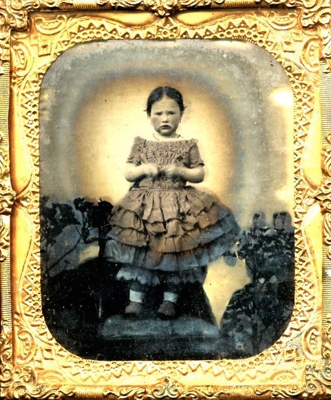 Formal portrait of young child