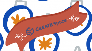 CreateSpace Logo with Christmas background