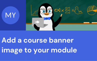 Add a Course Banner in My Dundee