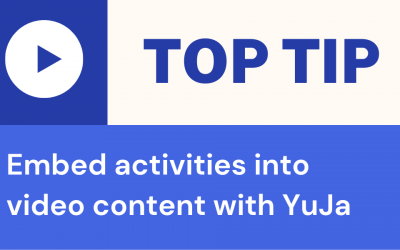 Embed quizzes into YuJa videos