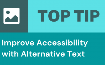 Improve Accessibility with Alternative Text