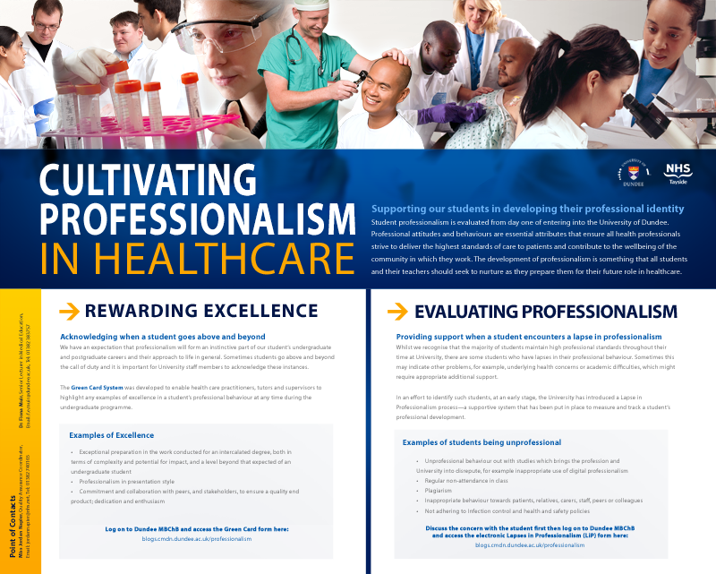 Cultivating Professionalism poster